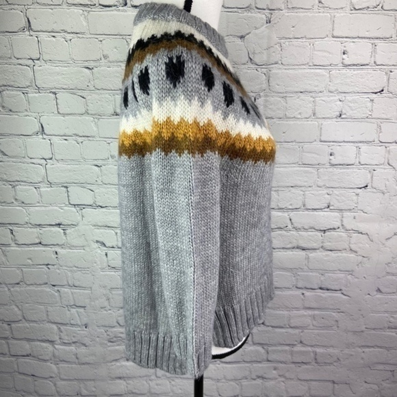 H&M Sweater Top Womens Size XS Crew Neck Knit Three Quarter Sleeve - Picture 4 of 11